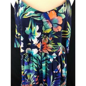Charlotte Russe Dresses - Tropical print dress Charlotte Russe Dresses - Tropical print dress 